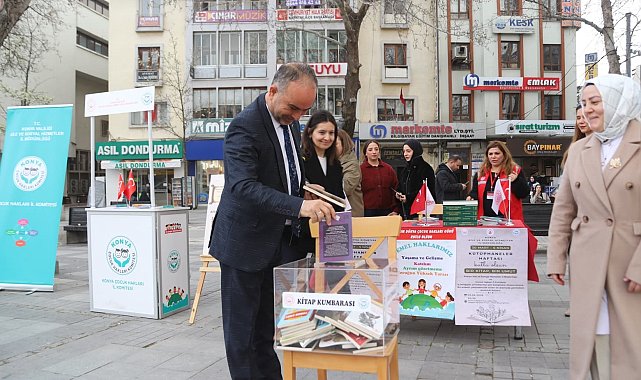 Konya'da çocuk evlerine kütüphaneler oluşturuluyor