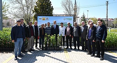 Konya'da çiftçiye yüzde 50 hibe ile meyve fidanı desteği