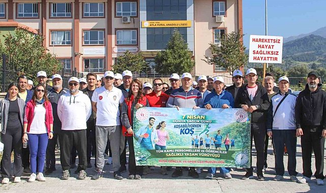 Köşk'te 'Sağlıklı Yaşam Yürüyüşü' etkinliği yapıldı