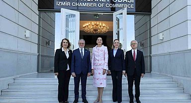 Kosta Rika First Lady'si Zeikate'den İzmir Ticaret Odası'na ziyaret