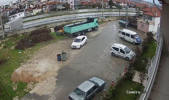 Kula'da yağışlı hava kazayı beraberinde getirdi