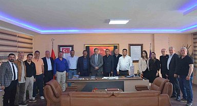 Kuşadası'nda AYESOB seçim çalışmaları sürüyor