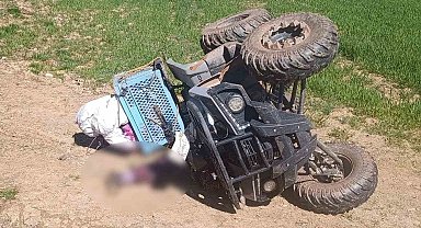 Kütahya'da ATV'in altında kalan kadın hayatını kaybetti