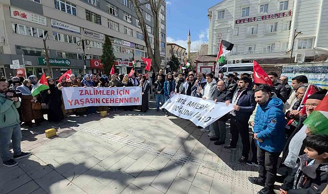 Kütahya'da İsrail'in Filistinli esirleri hedef alan idam cezası yasasına tepki