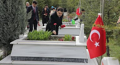 Kütahya'da "Polis Haftası" dolayısıyla şehitlikler ziyaret edildi