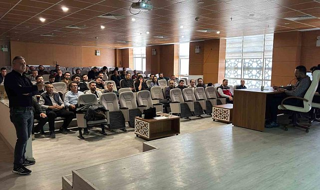 Kütahya'da veteriner hekimlere hizmet içi eğitim düzenlendi