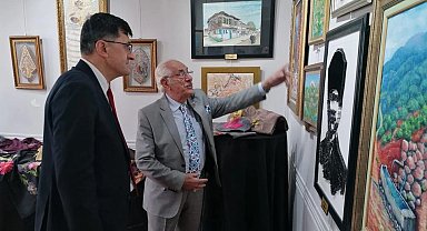 Kütahya'nın sanatsal ve kültürel zenginliği Çanakkale'de sergileniyor