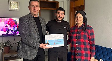 Lalapaşa'da bebek sevinci