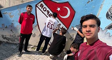 Lise öğrencilerinden Elazığspor'a destek