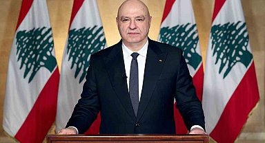 Lübnan Cumhurbaşkanı Aoun: " Ülke toprağından tek bir zerre dahi feda edilmeyecek"