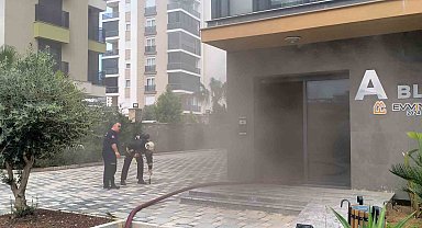 Lüks dairedeki yangın ev sahibini ağlattı