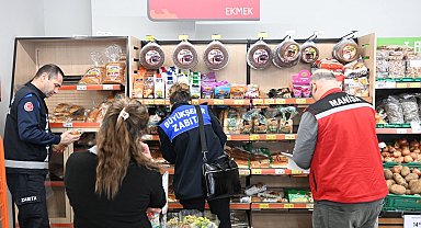 Manisa Büyükşehir'den marketlere sıkı denetim