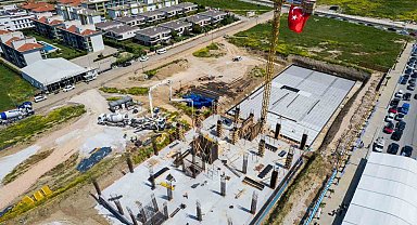 Manisa'da iş dünyasının yeni prestij merkezi Work&Life için ilk kazma vuruldu