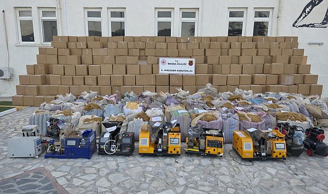 Manisa'da kaçakçılığa geçit yok
