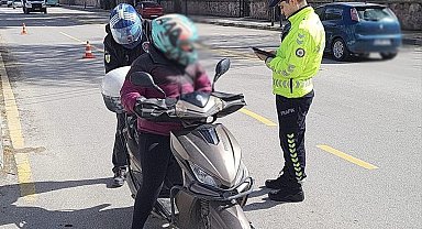 Manisa'da motosiklet denetimi: 540 sürücüye, 3 milyon 800 bin TL ceza