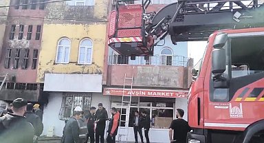 Mardin'de müstakil evde çıkan yangında 4 kişi dumandan etkilendi