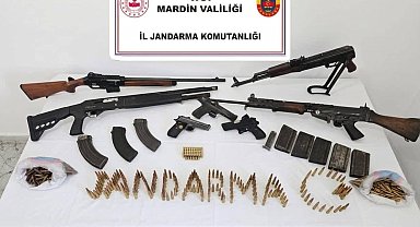 Mardin'de silah ve tarihi eser operasyonu: 3 tutuklama