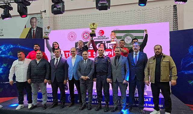 Mas Güreşi Türkiye Şampiyonası Yozgat'ta sona erdi
