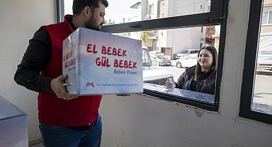 Mersin'de bebeklere "El Bebek Gül Bebek" desteği