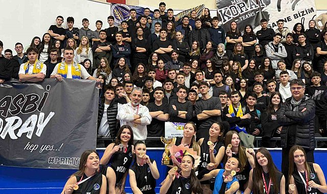MHAL'in altın kızları voleybol 'da şampiyon
