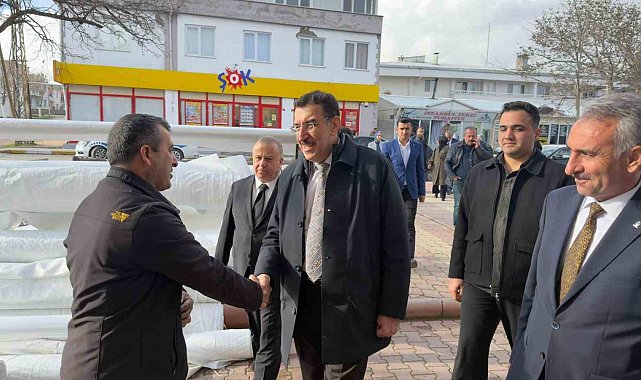 Milletvekili Tüfencki Arguvan'da temaslarda bulundu