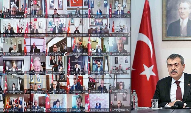 Milli Eğitim Bakanı Tekin, 81 il milli eğitim müdürüyle bir araya geldi