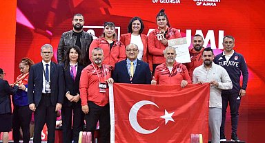 Milli halterci Tuana Süren, Avrupa üçüncüsü