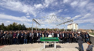 Milli maçta hayatını kaybeden kameraman son yolculuğuna uğurlandı