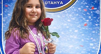 Minik sporcu İdil Çakır'dan Türkiye ikinciliği