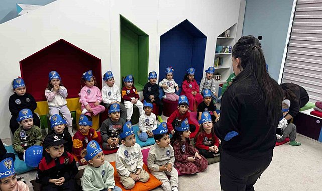 Miniklere polislik mesleği tanıtıldı