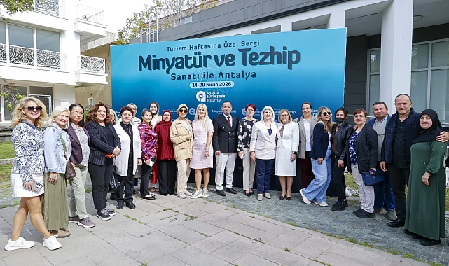 "Minyatür ve Tezhip Sanatı ile Antalya Sergisi" açıldı
