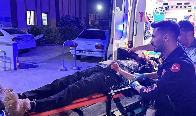 Motosiklet ile kamyonet çarpıştı: 1 ağır yaralı