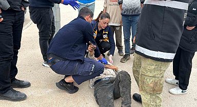 Motosiklet ile otomobil çarpıştı: 1 yaralı