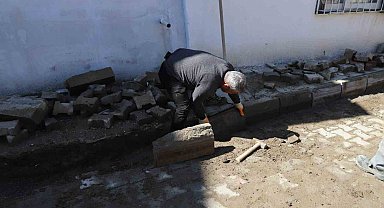 Nazilli'de yol bakım ve onarım çalışmaları sürüyor