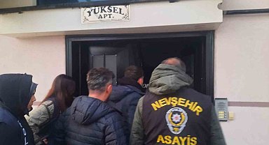 Nevşehir'de fuhuş operasyonu: 7 gözaltı
