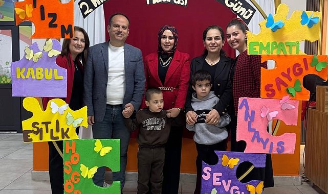 Ödemiş'te Otizm Farkındalık Günü'nde "sevgi" vurgusu