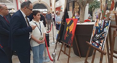 Öğrencilerin yıl boyunca emek verdikleri eserler görücüye çıktı