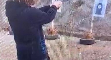 Okul saldırganının poligonda atış yaptığı görüntüler ortaya çıktı