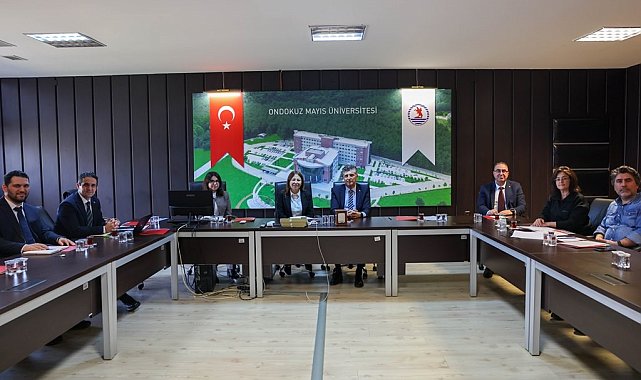 OMÜ'de Türkiye Uzay Ajansı ile stratejik proje görüşmesi