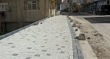 Ordu Kumru'ya modern kaldırım