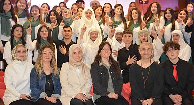 Ordu'da öğrencilerin Mevlid-i Nebi coşkusu