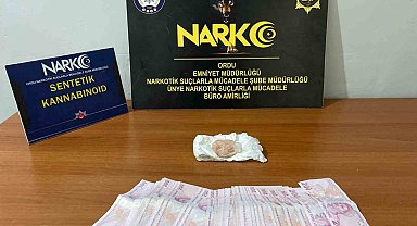 Ordu'da uyuşturucu operasyonlarında 3 tutuklama
