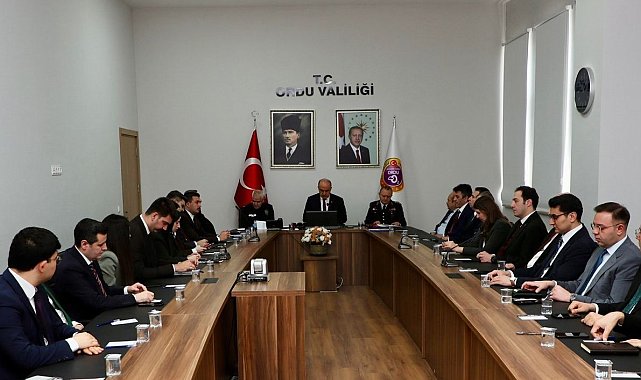 Ordu'nun bir aylık asayiş raporu