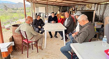 Orman yangınlarından etkilenen vatandaşların geçici barınma alanları incelendi