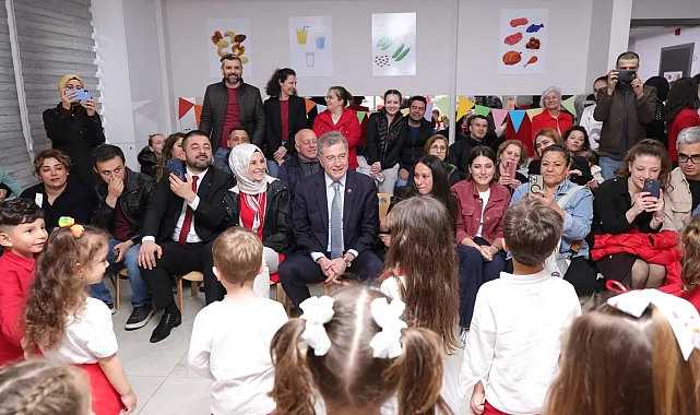 Osmangazi Belediyesi'nin kreşlerinde 23 Nisan sevinci