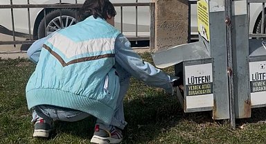 Özel öğrencilerden sokak hayvanlarına mama desteği