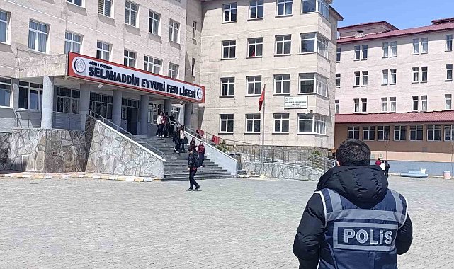 Patnos'ta okullarda güvenlik alarmı