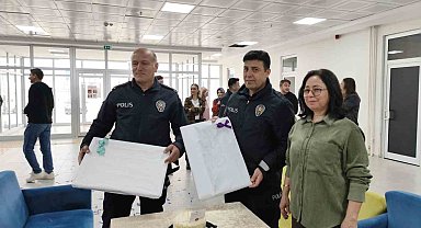 Polisleri "olay var" diyerek çağırdılar, pasta sürprizi yaptılar