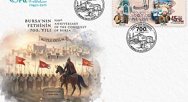 PTT'den Bursa'nın fethine özel anma pulu