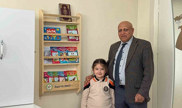 "Her Ev Kütüphane Olsun" Projesiyle 170 öğrencinin evine kütüphane